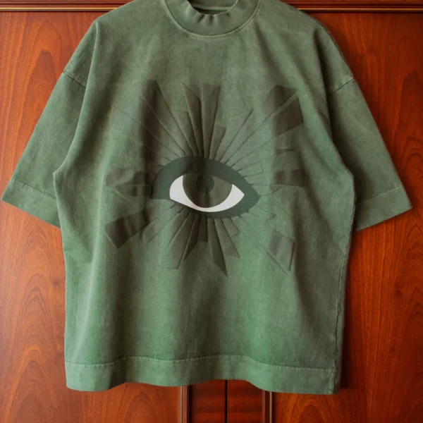 House of Errors All Seeing Heavyweight T Shirt Emerald 3.webp