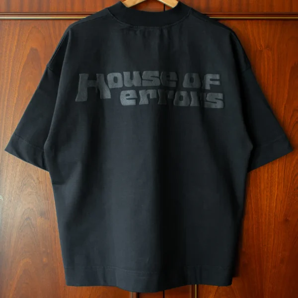 House of Errors All Seeing Heavyweight T Shirt in Black 3.webp