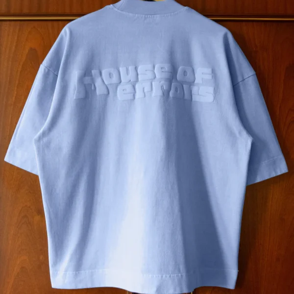 House of Errors All Seeing Heavyweight T Shirt in Neptune 2.webp