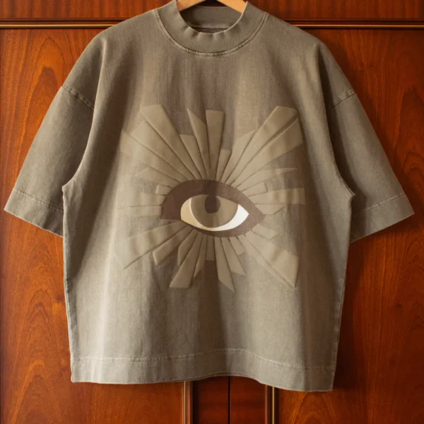 House of Errors All Seeing Heavyweight T Shirt in Silt 1.webp