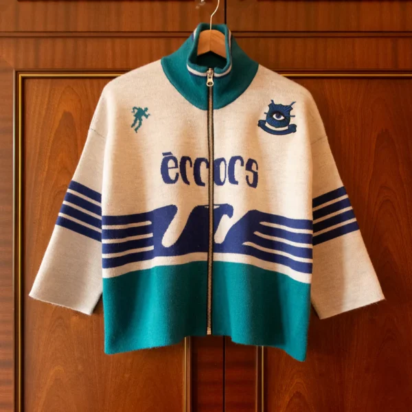 House of Errors Le Aquilotti Knitted Football Jacket 3.webp