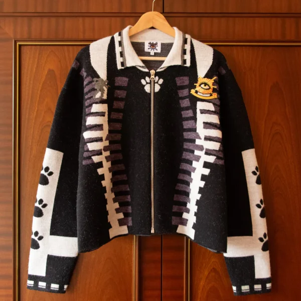 House of Errors Redondo Knitted Football Jacket 5.webp